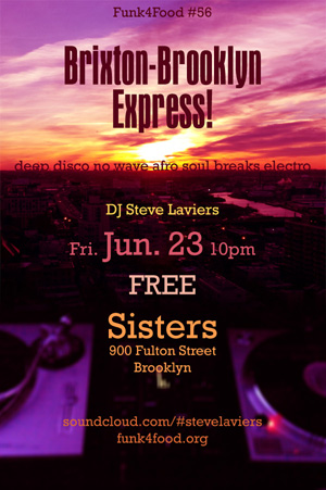 Funk4Food #56 flyer Funk4Food #56 flyer