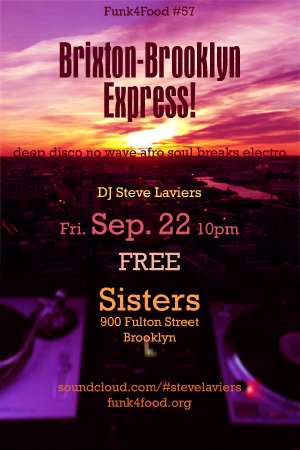 Funk4Food #57 flyer Funk4Food #57 flyer